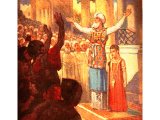 The boy Joash Crowned King, by C.F. Vos
